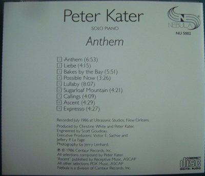 画像2: CD輸入盤★Anthem★Peter Kater