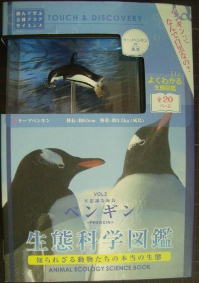 画像1: 生態科学図鑑 Vol.2 ペンギン ★ケープペンギンフィギュア