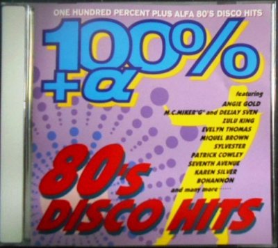 画像1: CD★100%+α 80's DISCO HITS★オムニバス/アンジー・ゴールド ライム ノーランズ