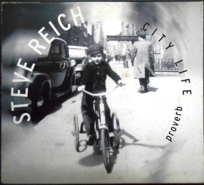 画像1: CD輸入盤★Proverb / Nagoya Marimbas / City Life★Steve Reich スティーヴ・ライヒ