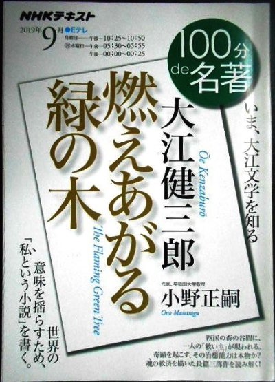 画像1: NHK100分de名著 2019年9月 大江健三郎 「燃えあがる緑の木」★小野正嗣