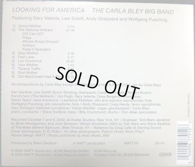 画像2: CD輸入盤★Looking for America★The Carla Bley Big Band カーラ・ブレイ