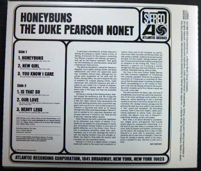 画像2: CD★ハニーバンズ★デューク・ピアソン The Duke Pearson Nonet