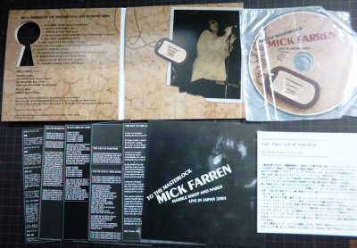 画像3: CD★トゥ・ザ・マスターロック (ライヴ・イン・ジャパン2004)★ミック・ファレン Mick Farren★紙ジャケット仕様