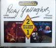 画像1: 2CD輸入盤★Live in Europe / Stage struck★Rory Gallagher ロリー・ギャラガー (1)