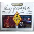 2CD輸入盤★Live in Europe / Stage struck★Rory Gallagher ロリー・ギャラガー