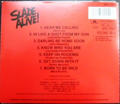 画像2: CD輸入盤★Slade Alive!★Slade スレイド