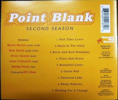 画像2: CD輸入盤★Second Season★Point Blank ポイント・ブランク　