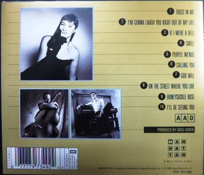 画像2: CD輸入盤★Blame It on My Youth★Holly Cole Trio ホリー・コール