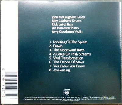 画像2: CD輸入盤★Inner Mounting Flame★The Mahavishnu Orchestra with John McLaughlin マハヴィシュヌ・オーケストラ ジョン・マクラフリン