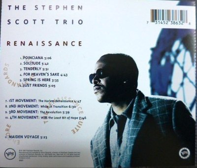 画像2: CD輸入盤★Renaissance★The Stephen Scott Trio スティーヴン・スコット・トリオ