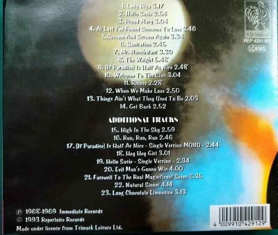 画像2: CD輸入盤★Farewell To The Real Magnificent Seven★Amen Corner エーメン・コーナー★Bonus Tracks9曲