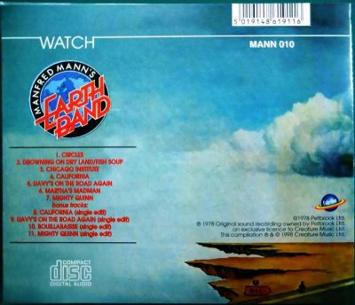 画像2: CD輸入盤★Watch★Manfred Mann's Earth Band マンフレッド・マンズ・アース・バンド マンフレッド・マン