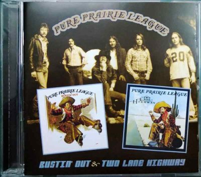 画像1: CD輸入盤2in1★Bustin' Out & Two Lane Highway★Pure Prairie League ピュア・プレイリー・リーグ