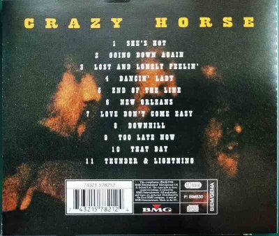 画像2: CD輸入盤★Crazy Moon★Crazy Horse クレイジー・ホース