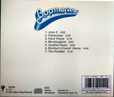 画像2: CD輸入盤★Boomerang★ブーメラン /Mark Stein (ex-VanillaFudge)