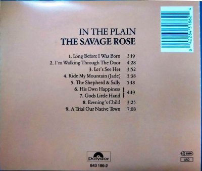 画像2: CD輸入盤★In The Plain★The Savage Rose★サヴェイジ・ローズ デンマーク・プログレ