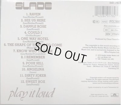 画像2: CD輸入盤★Play It Loud★Slade スレイド