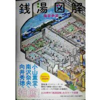 銭湯図解★塩谷歩波★ポスター、ポストカード付
