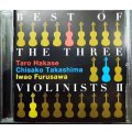 CD★BEST OF THE THREE VIOLINISTS II★葉加瀬太郎 高嶋ちさ子 古澤巌