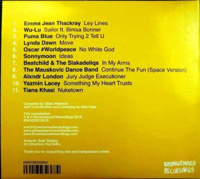 画像2: CD輸入盤★Brownswood Bubblers Thirteen★V.A. Compiled by Gilles Peterson★紙ジャケット仕様