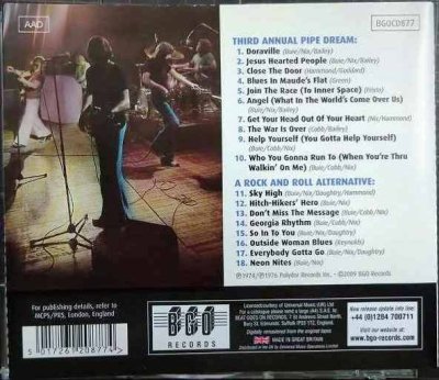 画像2: CD輸入盤2in1★Third Annual Pipe Dream / A Rock And Roll Alternative★Atlanta Rhythm Section アトランタ・リズム・セクション