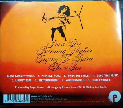 画像2: CD輸入盤★Trying To Burn The Sun★Elf featuring Ronnie James Dio エルフ