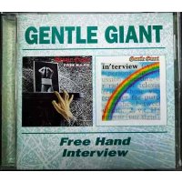 CD輸入盤2in1★Free Hand / Interview★Gentle Giant ジェントル・ジャイアント