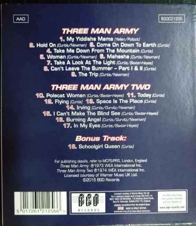 画像2: CD輸入盤2in1★Three Man Army / Three Man Army Two★スリー・マン・アーミー