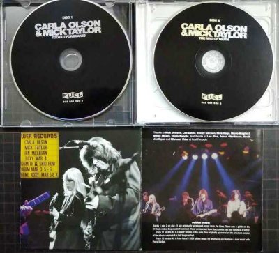 画像3: 2CD輸入盤★Too Hot For Snakes / The Ring Of Truth★Carla Olson & Mick Taylor カーラ・オルソン ミック・テイラー