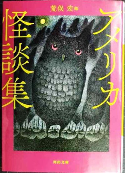 画像1: アメリカ怪談集★荒俣宏編/ホーソーン ポオ ラヴクラフト ビアス ブラッドベリ 他★河出文庫