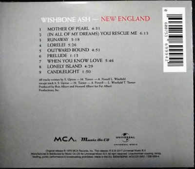 画像2: CD輸入盤★New England★Wishbone Ash  ウィッシュボーン・アッシュ