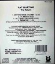 画像2: CD輸入盤★The Return★Pat Martino パット・マルティーノ (2)
