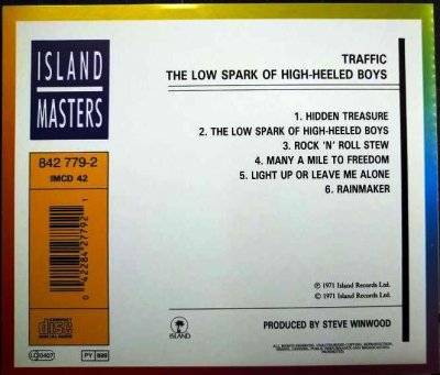 画像2: CD輸入盤★The Low Spark Of High Heeled Boys★Traffic トラフィック