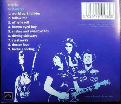 画像2: CD輸入盤★First Water★Sharks シャークス