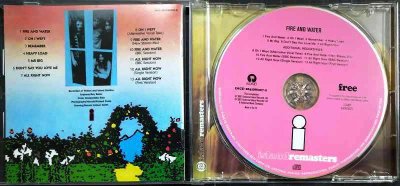 画像3: CD輸入盤★Fire and Water★Free フリー★Island remasters リマスター盤