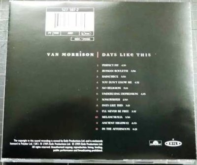 画像2: CD輸入盤★Days Like This★Van Morrison ヴァン・モリソン