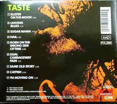 画像2: CD輸入盤★Taste★テイスト  Rory Gallagher ロリー・ギャラガー