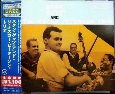 画像1: CD★スタン・ゲッツ・アンド・ジ・オスカー・ピーターソン・トリオ★Stan Getz & Oscar Peterson Trio