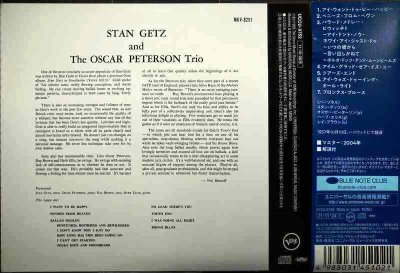 画像2: CD★スタン・ゲッツ・アンド・ジ・オスカー・ピーターソン・トリオ★Stan Getz & Oscar Peterson Trio