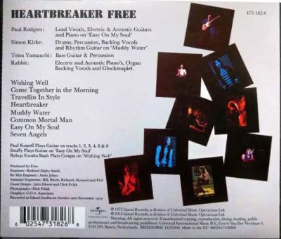 画像2: CD輸入盤★Heartbreaker★Free フリー