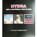 3in2CD輸入盤★Hydra/Land of Money/Rock the World★ハイドラ★デジタルリマスター盤