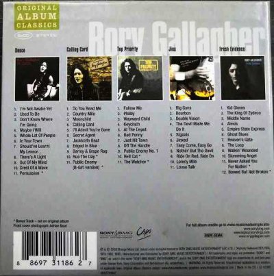画像2: 5CD輸入盤★Rory Gallagher / Original Album Classics★ロリー・ギャラガー