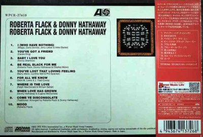 画像2: CD★ロバータ・フラック & ダニー・ハサウェイ★Roberta Flack & Donny Hathaway