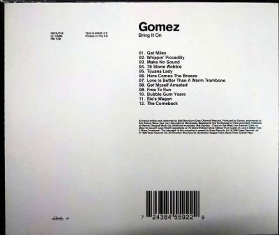画像2: CD輸入盤★Bring It On★Gomez ゴメス