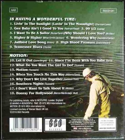 画像2: 2in1CD輸入盤★Is Having A Wonderful Time / Motion★Geoff Muldaur ジェフ・マルダー