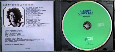 画像3: CD輸入盤★Return★Larry Coryel ラリー・コリエル