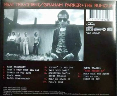 画像2: CD輸入盤★Heat Treatment★Graham Parker + The Rumour グラハム・パーカー&ザ・ルーモア