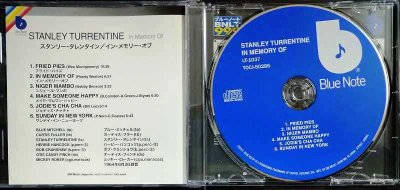 画像3: CD★イン・メモリー・オブ In Memory Of★スタンリー・タレンタイン Stanley Turrentine★ブルーノートBNLTシリーズ