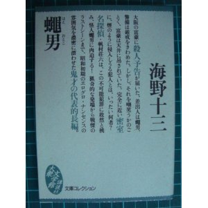 画像: 蠅男★海野十三★大衆文学館講談社文庫コレクション